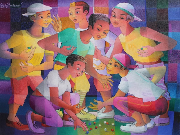 Bolinha de Gude - 60 x 80 cm - OST - 2012