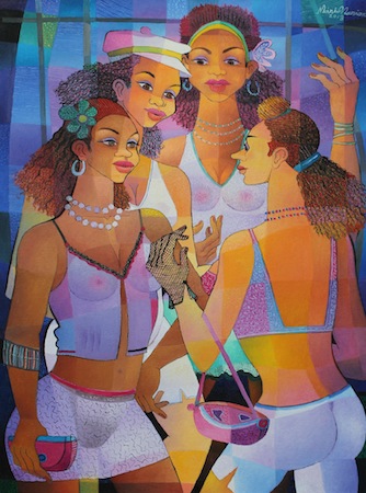 Encontro Feminino - 80 x 60 cm - OST - 2013