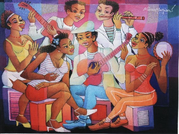 Encontro Musical - 30 x 40 cm - OST - 2012