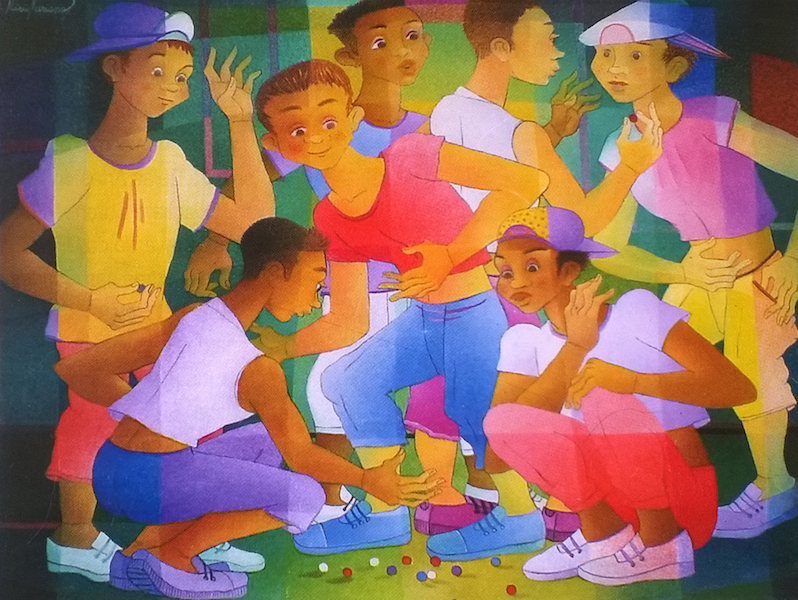 Bolinha de Gude - 60 x 80 cm - OST - 2004