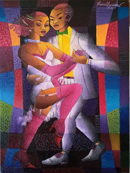 Dan&ccedil;a de Sal&atilde;o - 40 x 30 cm - AST - 2017