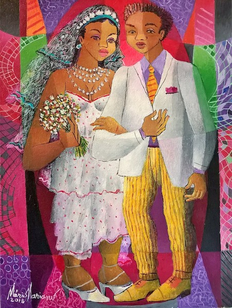 Os Noivos - 40 x 30 cm - AST - 2018