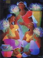 Floristas - 80 x 60 cm - OST - 2004