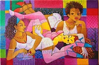 Mulheres no Quarto - 30 x 20 cm - OST - 2016