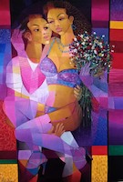 Enamorados - 107 x 75 cm - OST - 2016