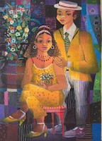 Enamorados - 33 x 29 cm - AST - 2017